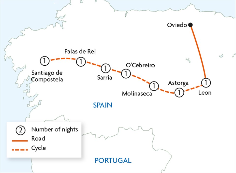 Cycling the Camino de Santiago Trailfinders